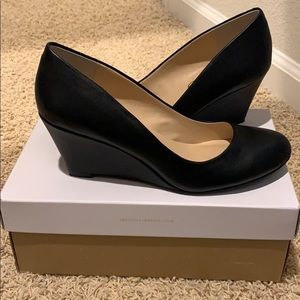 Jessica Simpson Black Wedges